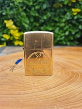 Zippo solid brass for sale  MANCHESTER