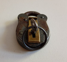 Vintage lever padlock for sale  WALLASEY