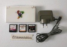 Pacote de console Nintendo DS Lite - Branco *com carregador e 3x jogos - PAL*, usado comprar usado Pacote de console Nintendo DS Lite - Branco *com carregador e 3x jogos - PAL*, usado comprar usado  Enviando para Brazil