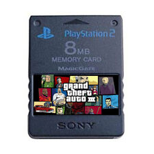 Cartão de memória oficial Grand Theft Auto III PS2 desbloqueado salva comprar usado Cartão de memória oficial Grand Theft Auto III PS2 desbloqueado salva comprar usado  Enviando para Brazil