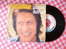 Jacques dutronc testamour d'occasion  Ailly-sur-Noye