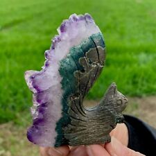 111gnatural amethyst cluster for sale  Shipping to Ireland