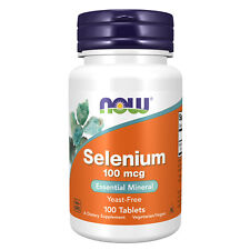 Selênio NOW FOODS 100 mcg 100 comprimidos comprar usado  Enviando para Brazil