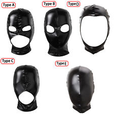 Máscara facial completa adulta brilhante balaclava rosto cabeça capa olho oco com capuz capacete comprar usado  Enviando para Brazil