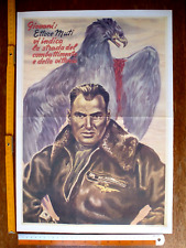 Poster manifesto ettore usato  Faenza