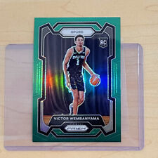 Usado, * Prata Verde * 2023-24 Panini Prizm Victor Wembanyama Rookie Card RC 136 VW comprar usado  Enviando para Brazil