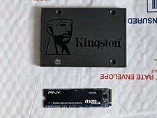 Usado, COMBO PNY & KINGSTONE CS1030 250GB M.2 SSD & SA400S37/240GB 2.5 SSD USE!!! comprar usado  Enviando para Brazil