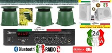 Impianto audio giardino usato  Portoferraio