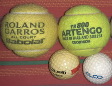 Lotto palline sportive usato  Italia
