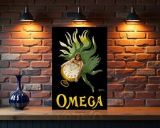 Placa de metal pesado vintage Omega – 24 x 16 (60 x 40 cm) comprar usado  Enviando para Brazil