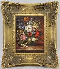 Blumenstillleben ölgemälde u gebraucht kaufen  Stadtbergen