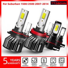 Kits de lâmpadas de neblina para faróis de LED Chevy Suburban 1500 2500 2007-2014 6 peças comprar usado  Enviando para Brazil