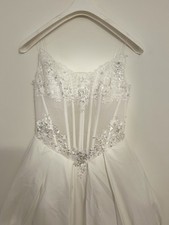 Lace corset wedding for sale  DERBY