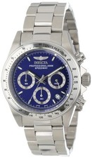 Relógio masculino Invicta Speedway cronógrafo mostrador azul aço inoxidável 14382, usado comprar usado  Enviando para Brazil