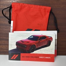 2021 Dodge Challenger conjunto manual do proprietário com estojo de fábrica, usado comprar usado  Enviando para Brazil