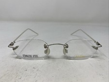 Astro Eyewear 626 PRATA 47-20-140 armação de óculos de metal sem aro +E72, usado comprar usado  Enviando para Brazil
