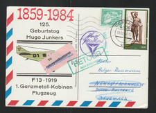 NRD - kartka specjalna - 125. urodziny Hugo Junkers na sprzedaż NRD - kartka specjalna - 125. urodziny Hugo Junkers na sprzedaż  Wysyłka do Poland
