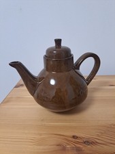 Teekanne steingut braun gebraucht kaufen  Bad Bibra
