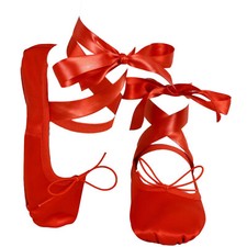 Satin ballet shoes for sale  MANCHESTER