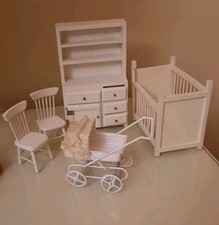 White dolls house for sale  PRESTON