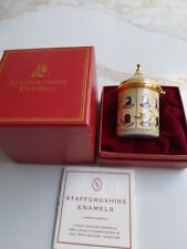 Boxed staffordshire enamels for sale  MARKET RASEN