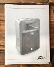 Peavey PR15P / PR-15P Altavoz Propietario/Manual de Usuario *Original* #1 segunda mano  Embacar hacia Mexico