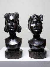 Couple bustes malgaches d'occasion  Saint-Gence