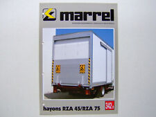 Catalogue brochure camion d'occasion  France