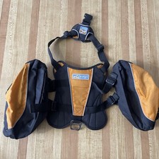 Mochila Kurgo para Cachorro Big Baxter Grande Laranja Preta Arnês Alforjes Filhote Cachorrinho comprar usado  Enviando para Brazil