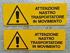 Cartelli segnaletici attenzion usato  Villanova Solaro