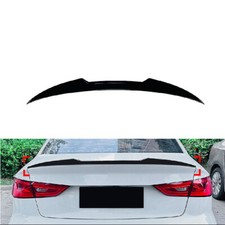 Spoiler traseiro sem pintura asa estilo V nPara 2014-2020 Audi A3 S3 Sedan ABS, usado comprar usado  Enviando para Brazil