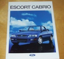 FORD ESCORT XR3i CLX CABRIO SALES BROCHURE February 1993 In German comprar usado  Enviando para Brazil