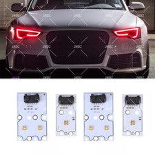 Luz de circulação diurna vermelha DRL placas de LED DRL para Audi A5 S5 RS5 2013-2017 xenônio comprar usado  Enviando para Brazil