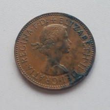 Elizabeth half penny for sale  PETERHEAD