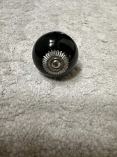 Black ceramic knob for sale  STAFFORD