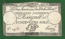 Assignat sols janvier d'occasion  Villeneuve-de-Berg