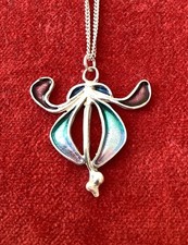 Vintage silver enamel for sale  SWINDON