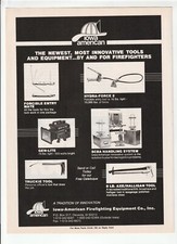 IOWA-AMERICAN FIREFIGHTING EQUIPMENT 1989 revista AD ~ Osceola, IA. segunda mano  Embacar hacia Mexico