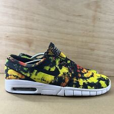 Nike Stefan Janoski Max Premium Tour Hombres Talla 13 Zapatos Amarillo Negro 807497-703 segunda mano  Embacar hacia Argentina