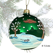 Boule noël verre d'occasion  Moissac