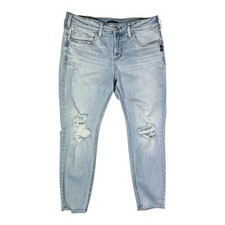 Silver jeans w32 for sale  Floral