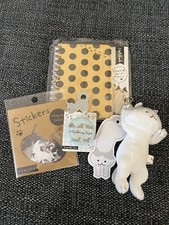 Conjunto de Papelaria e Mascote Sanrio Cats - Caderno, Washi, Adesivos Importados do Japão, usado comprar usado  Enviando para Brazil