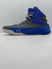 Tênis de basquete Under Armour UA Rocket 1264224-041 Micro G cinza azul EUA 10 comprar usado  Enviando para Brazil