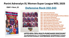 Panini adrenalyn women for sale  LEEDS