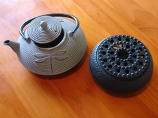 Teekanne gußeisen stövchen gebraucht kaufen  Lünen