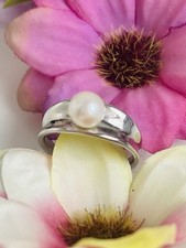Anello solitario argento usato  Cantu