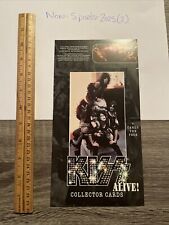 Usado, KISS Alive Collector 2001 NECA CARTÃO CAIXA ARTE OBRA CAPA comprar usado  Enviando para Brazil