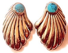 Vintage 1970s earrings d'occasion  France