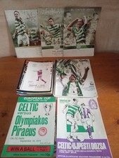 Celtic football programmes for sale  LEEDS