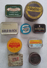 Vintage tins incl for sale  BRIXHAM